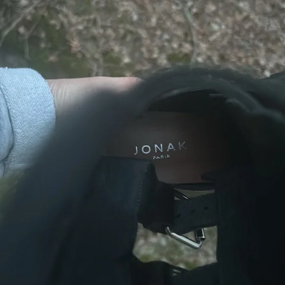 Jonak Size 8 Women's Black Strappy Boots - Picture 8 of 10